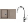 Set StrongSinks S3 (drez Vardar 780 Béžová + batéria Rhona Chróm)