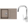 Set StrongSinks S3 (drez Vardar 780 Béžová + batéria Garonne Chróm)