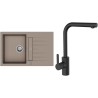 Set StrongSinks S3 (drez Vardar 780 Béžová + batéria Ipoly Čierna matná)
