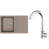 Set StrongSinks S3 (drez Vardar 780 Béžová + batéria Seina Chróm)