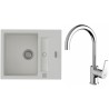 Set StrongSinks S3 (drez Vardar 615 Biela + batéria Rhona Chróm)