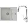 Set StrongSinks S3 (drez Vardar 615 Biela + batéria Garonne Chróm)