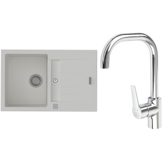 Set StrongSinks S3 (drez Vardar 780 Biela + batéria Garonne Chróm)