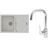 Set StrongSinks S3 (drez Vardar 780 Biela + batéria Garonne Chróm)