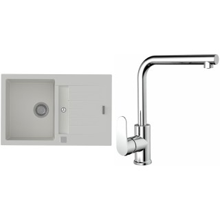 Set StrongSinks S3 (drez Vardar 780 Biela + batéria Stréva Chróm)