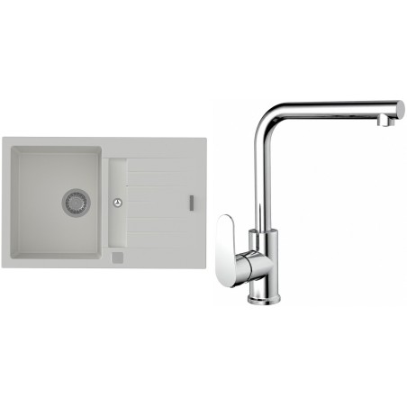 Set StrongSinks S3 (drez Vardar 780 Biela + batéria Stréva Chróm)