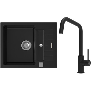 Set StrongSinks S3 (drez Vardar 615 Čierna + batéria Arda Čierna matná)