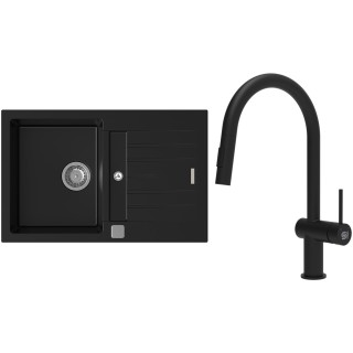 Set StrongSinks S3 (drez Vardar 780 Čierna + batéria Neris Čierna matná)