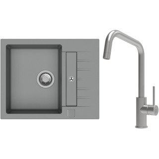 Set StrongSinks S3 (drez Vardar 615 Sivá + batéria Arda Nerez)