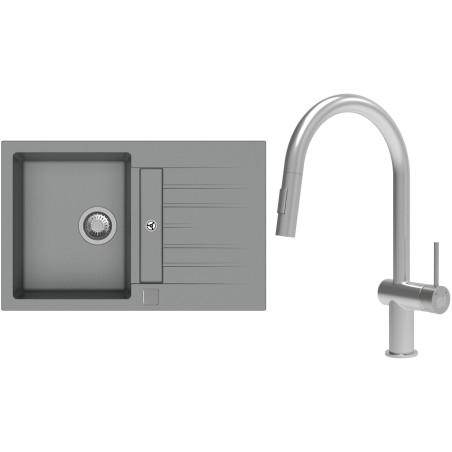 Set StrongSinks S3 (drez Vardar 780 Sivá + batéria Neris Celonerez)