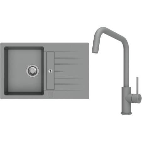Set StrongSinks S3 (drez Vardar 780 Sivá + batéria Arda Sivá)