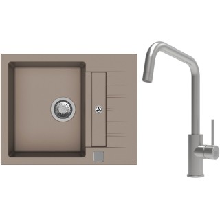 Set StrongSinks S3 (drez Vardar 615 Béžová + batéria Arda Nerez)