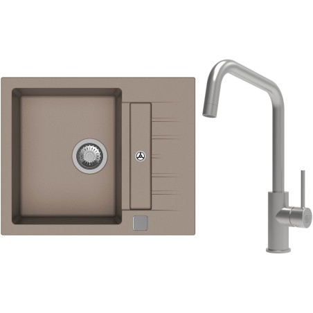 Set StrongSinks S3 (drez Vardar 615 Béžová + batéria Arda Nerez)