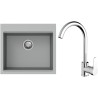 Set StrongSinks S3 (drez Ipel 560 Sivá + batéria Seina Chróm)