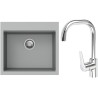 Set StrongSinks S3 (drez Ipel 560 Sivá + batéria Garonne Chróm)