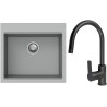 Set StrongSinks S3 (drez Ipel 560 Sivá + batéria Loira Čierna matná)