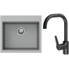 Set StrongSinks S3 (drez Ipel 560 Sivá + batéria Garonne Čierna matná)