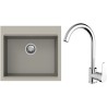 Set StrongSinks S3 (drez Ipel 560 Béžová + batéria Seina Chróm)
