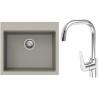 Set StrongSinks S3 (drez Ipel 560 Béžová + batéria Garonne Chróm)
