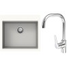 Set StrongSinks S3 (drez Ipel 560 Biela + batéria Garonne Chróm)