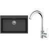 Set StrongSinks S3 (drez Ipel 780 Čierna + batéria Seina Chróm)