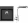 Set StrongSinks S3 (drez Ipel 460 Čierna + batéria Stréva Chróm)