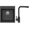 Set StrongSinks S3 (drez Ipel 460 Čierna + batéria Ipoly Čierna matná)