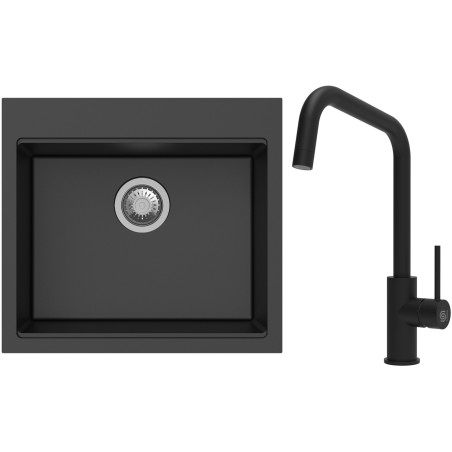 Set StrongSinks S3 (drez Ipel 560 Čierna + batéria Arda Čierna matná)