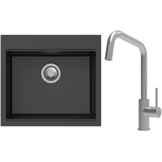 Set StrongSinks S3 (drez Ipel 560 Čierna + batéria Arda Nerez)