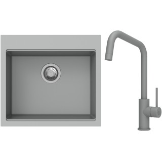 Set StrongSinks S3 (drez Ipel 560 Sivá + batéria Arda Sivá)