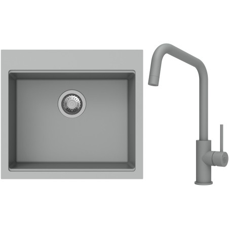 Set StrongSinks S3 (drez Ipel 560 Sivá + batéria Arda Sivá)