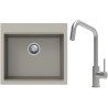 Set StrongSinks S3 (drez Ipel 560 Béžová + batéria Arda Nerez)