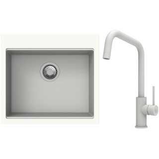 Set StrongSinks S3 (drez Ipel 560 Biela + batéria Arda Biela)