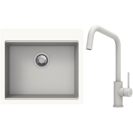 Set StrongSinks S3 (drez Ipel 560 Biela + batéria Arda Biela)