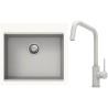 Set StrongSinks S3 (drez Ipel 560 Biela + batéria Arda Biela)