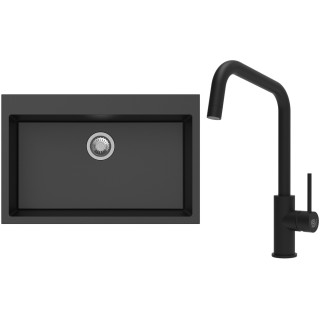 Set StrongSinks S3 (drez Ipel 780 Čierna + batéria Arda Čierna matná)