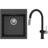 Set StrongSinks S3 (drez Ipel 460 Čierna + batéria Neris Čierna matná, nerezová koncovka)