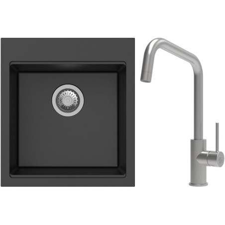 Set StrongSinks S3 (drez Ipel 460 Čierna + batéria Arda Nerez)