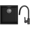 Set StrongSinks S3 (drez Hron 430 Čierna + batéria Loira Čierna matná)