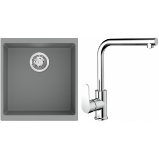 Set StrongSinks S3 (drez Hron 430 Sivá + batéria Stréva Chróm)