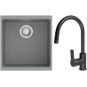 Set StrongSinks S3 (drez Hron 430 Sivá + batéria Loira Čierna matná)