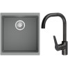 Set StrongSinks S3 (drez Hron 430 Sivá + batéria Garonne Čierna matná)