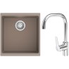 Set StrongSinks S3 (drez Hron 430 Béžová + batéria Garonne Chróm)