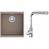 Set StrongSinks S3 (drez Hron 430 Béžová + batéria Stréva Chróm)