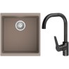 Set StrongSinks S3 (drez Hron 430 Béžová + batéria Garonne Čierna matná)