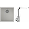 Set StrongSinks S3 (drez Hron 430 Biela + batéria Stréva Chróm)