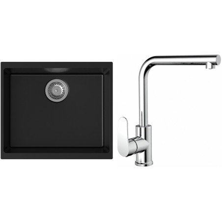 Set StrongSinks S3 (drez Hron 530 Čierna + batéria Stréva Chróm)