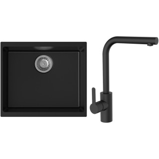 Set StrongSinks S3 (drez Hron 530 Čierna + batéria Ipoly Čierna matná)