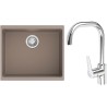 Set StrongSinks S3 (drez Hron 530 Béžová + batéria Garonne Chróm)
