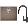 Set StrongSinks S3 (drez Hron 530 Béžová + batéria Loira Čierna matná)